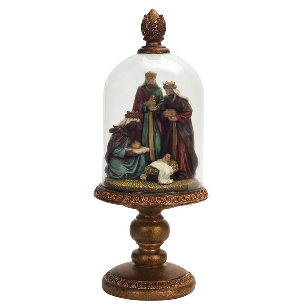 Holy Family Glass Dome Nativity (Assorted), , large image number 0