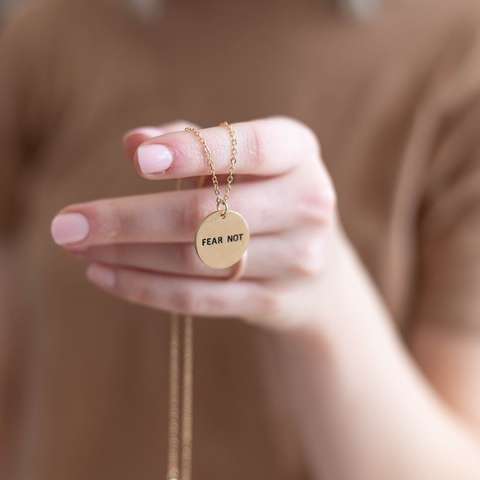Fear Not Necklace, , large