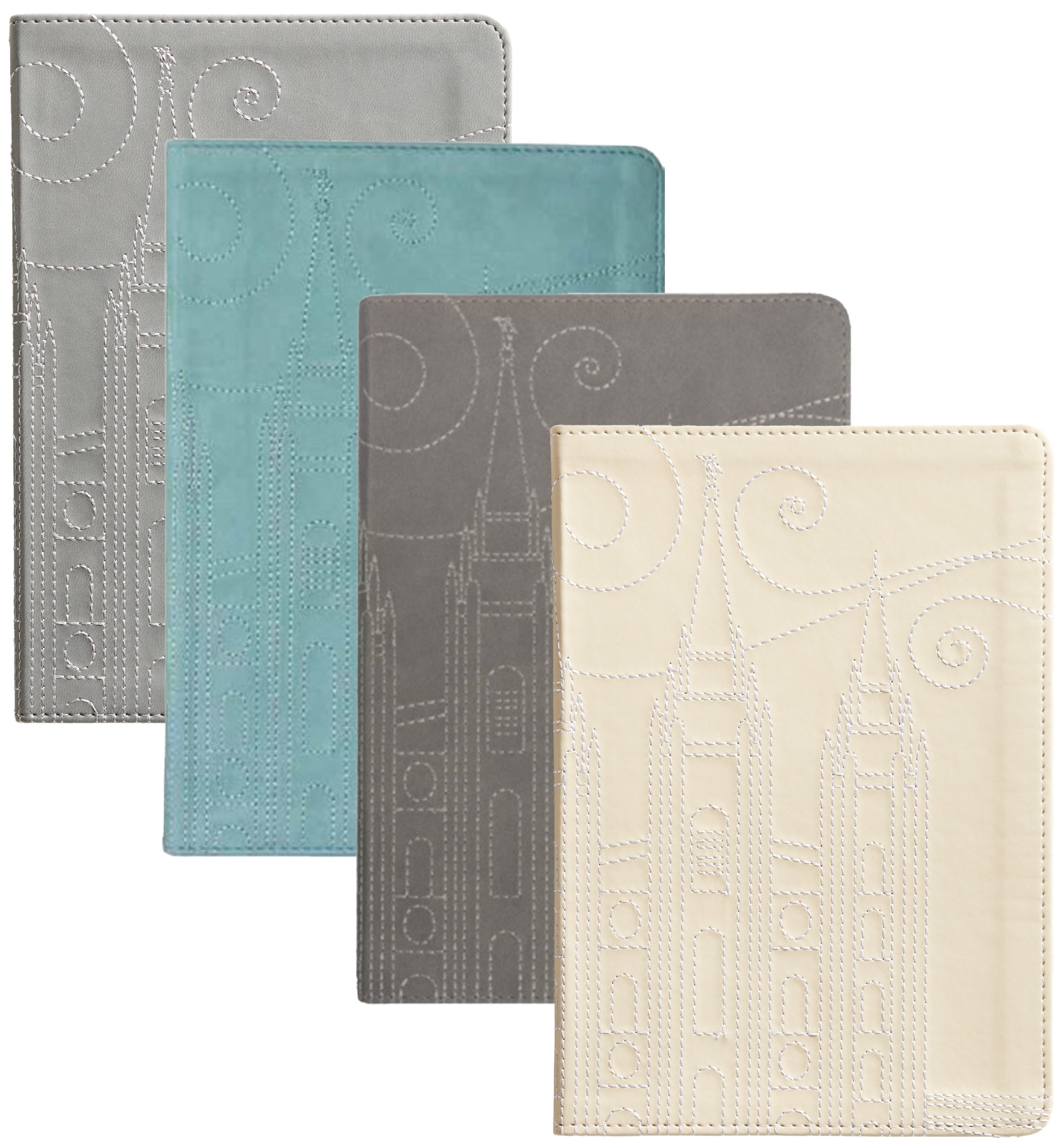 Salt Lake Temple Stitched Journal