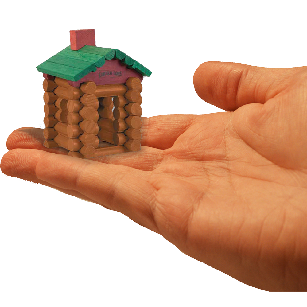 'World's Smallest' Lincoln Logs, , large