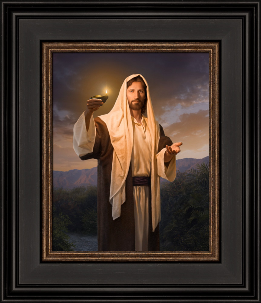 Lead, Kindly Light (12x14 Framed Size)