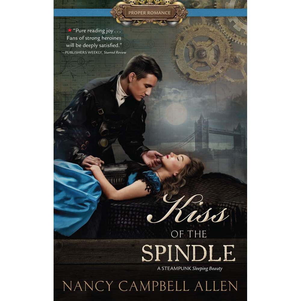 Kiss of the Spindle (Steampunk Proper Romance, Book 2), , large image number 0