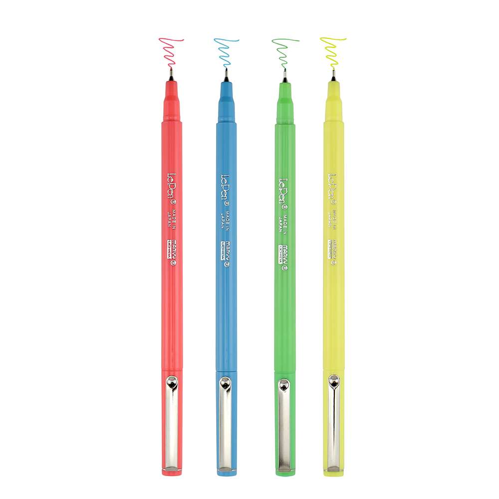 LePen Neon 4-Piece Pen Set, , large image number 2