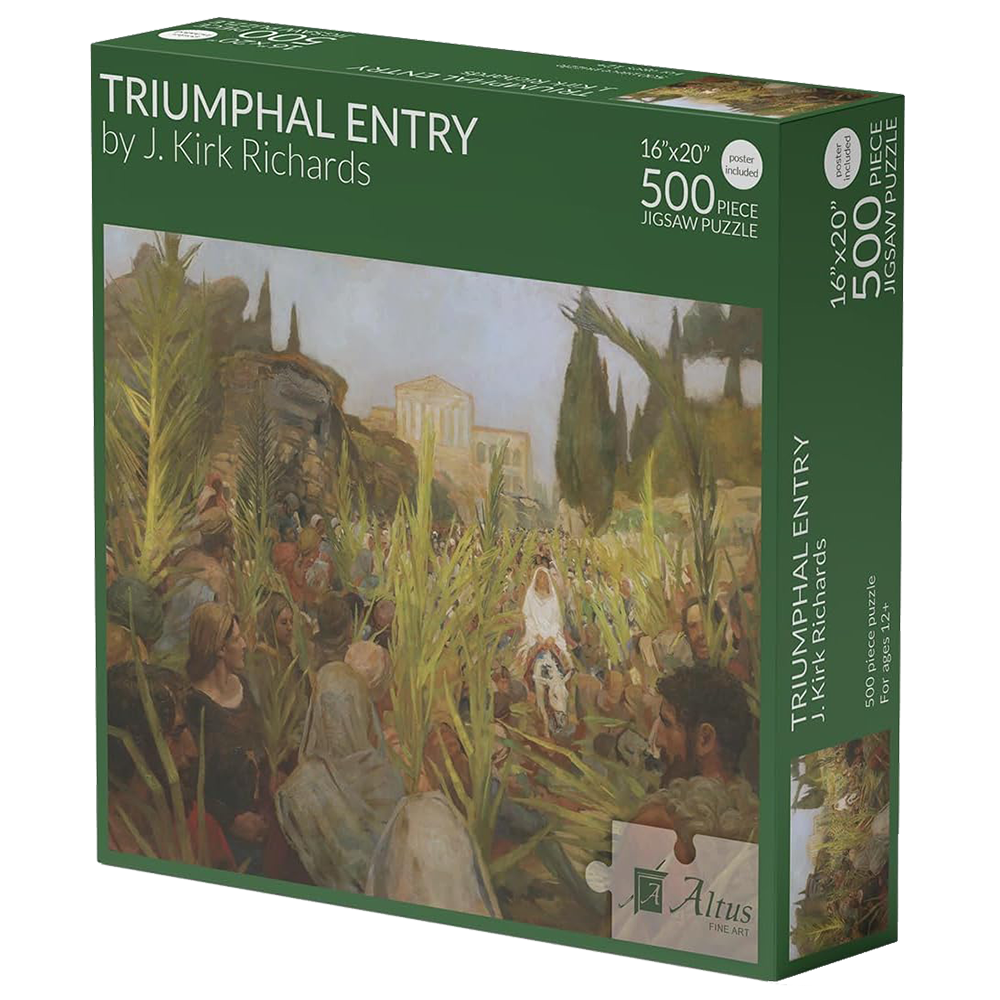 Triumphal Entry 500 Piece Puzzle - RICHARDS, J. KIRK | Deseret Book