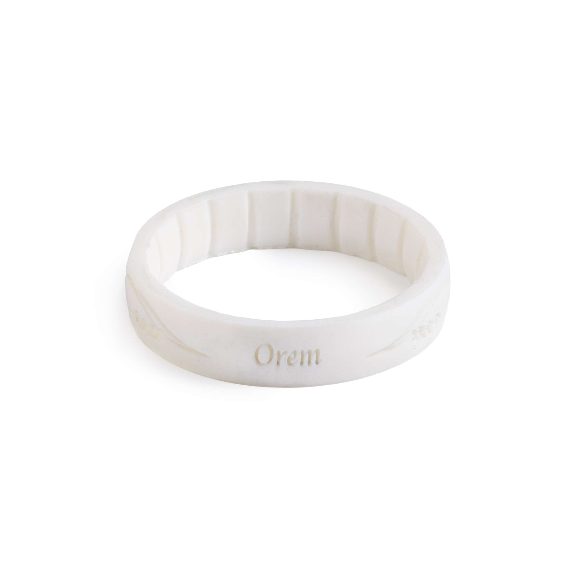 Orem Temple Thin Silicone Ring, , large