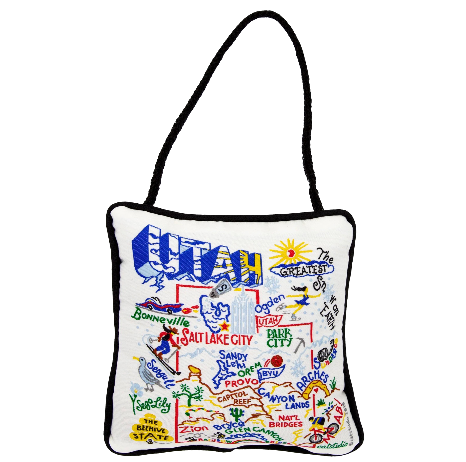 Utah Mini Pillow Ornament