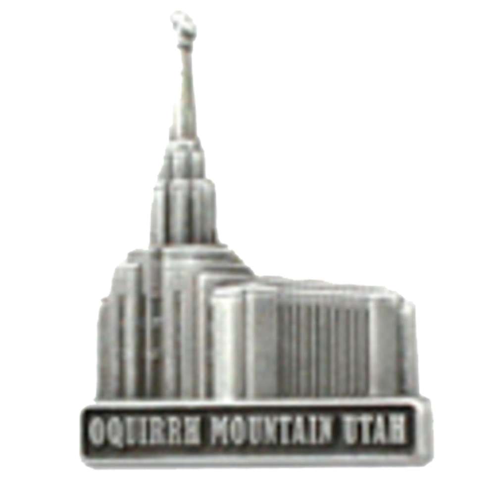 Oquirrh Mountain Temple Pin, , large