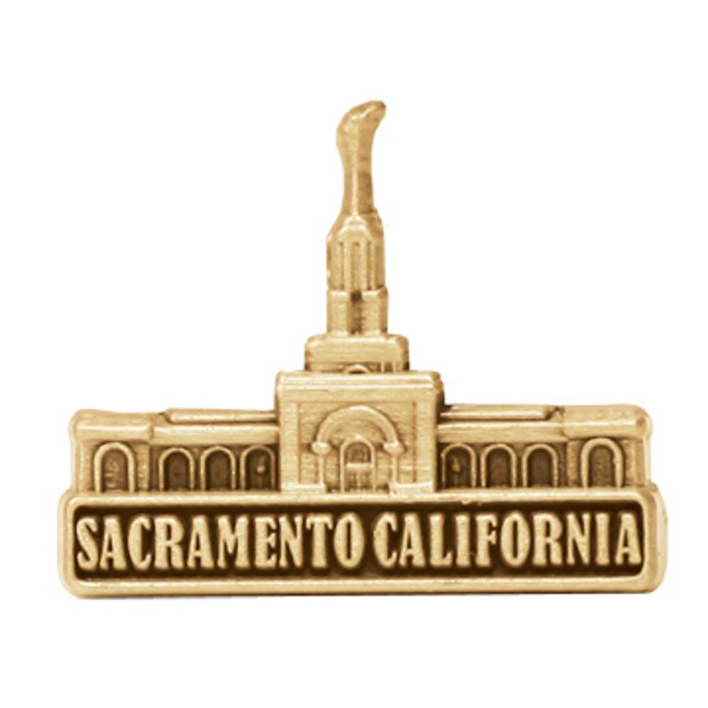 Sacramento Temple Pin,  Sacramento Temple Pin