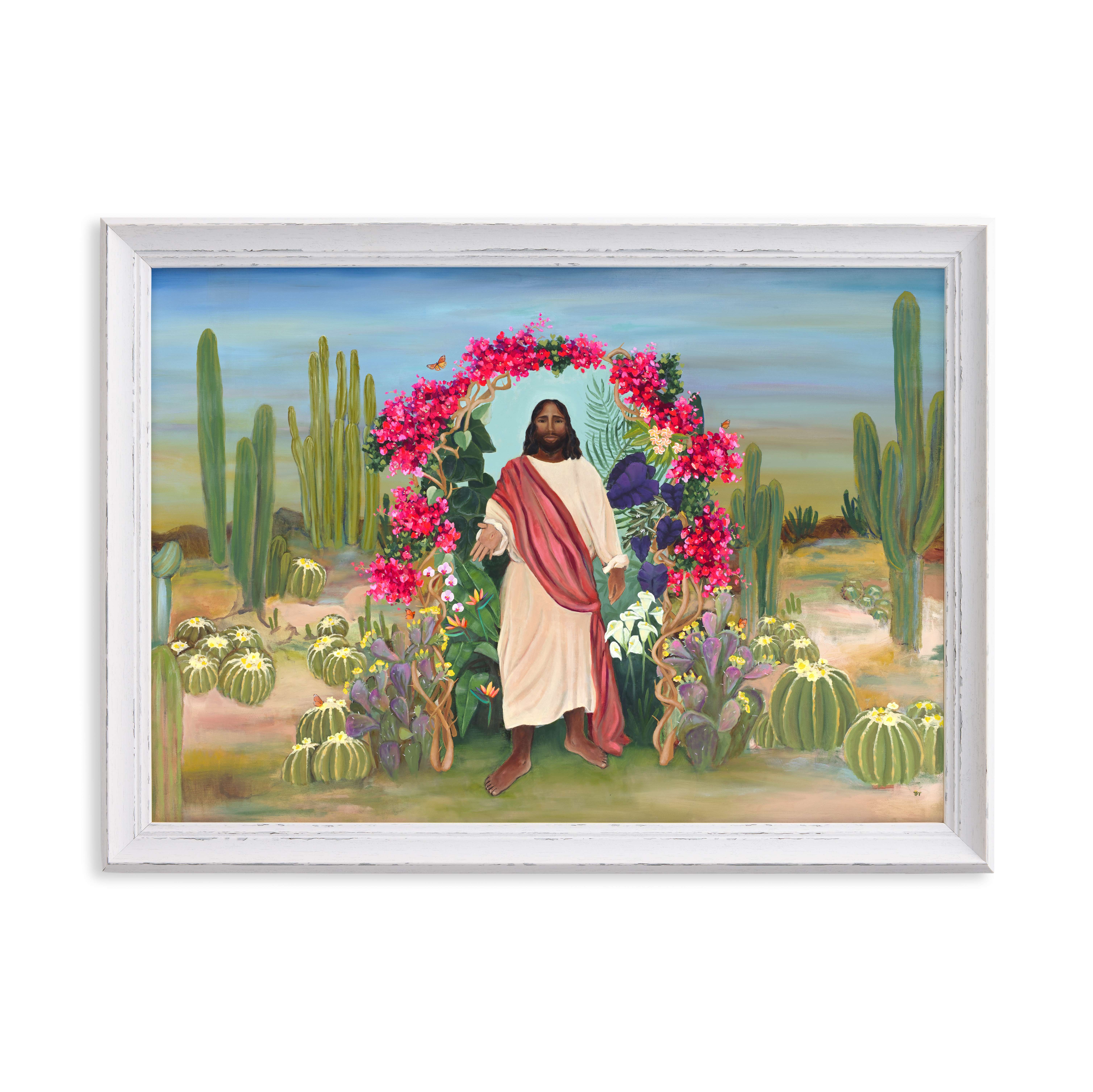 Making Space for Us  (14x19 White Framed Paper Print)