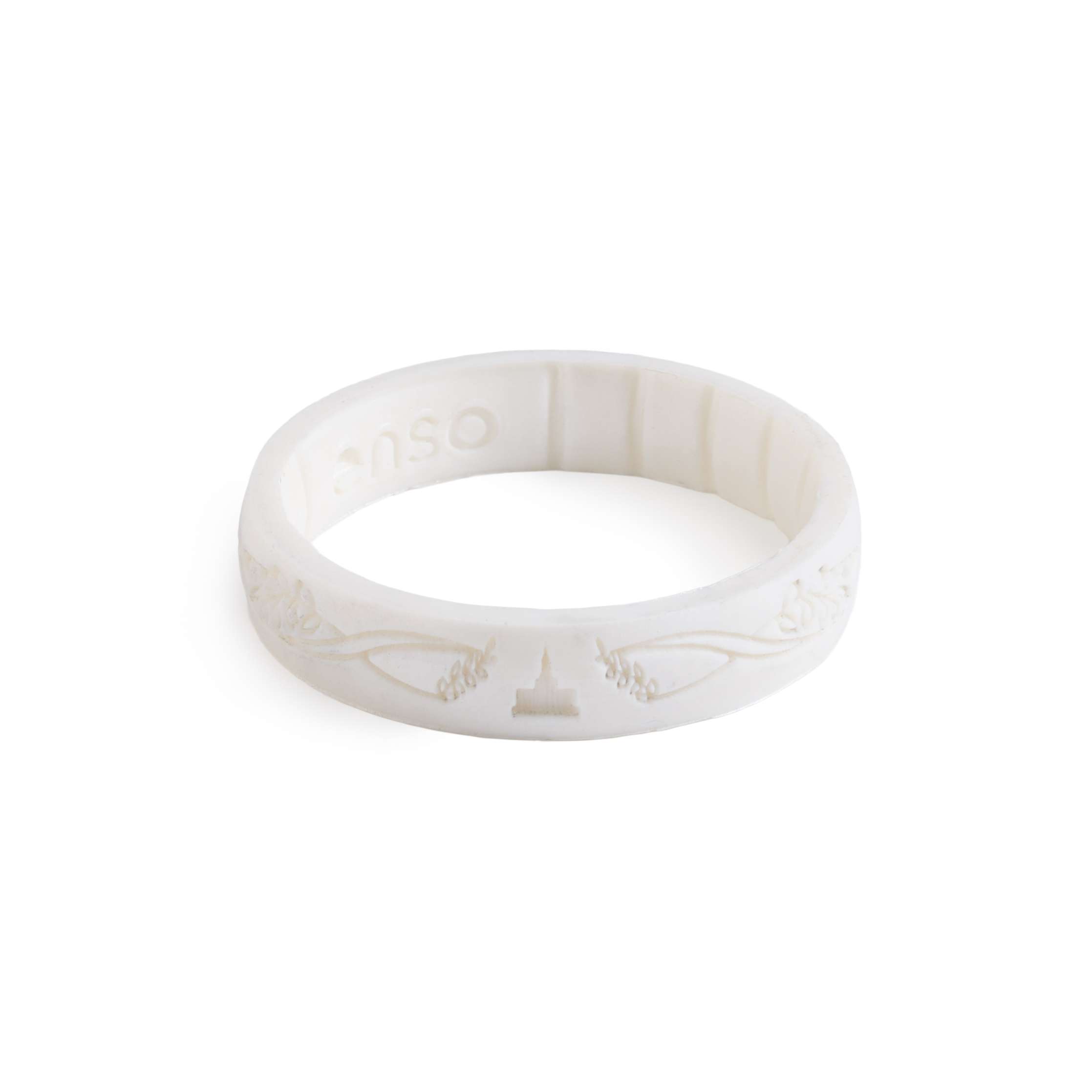 Orem Temple Thin Silicone Ring