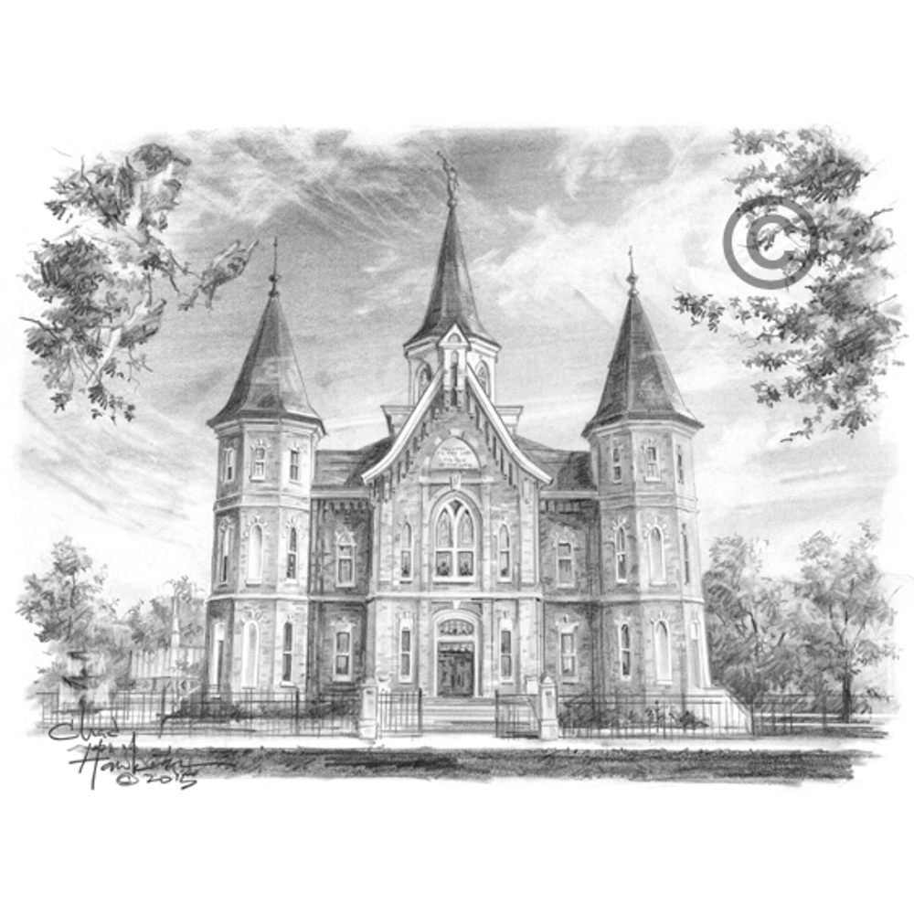 Provo City Center Temple 8x10 Matted Print,  Provo City Center Temple 8x10 Matted Print