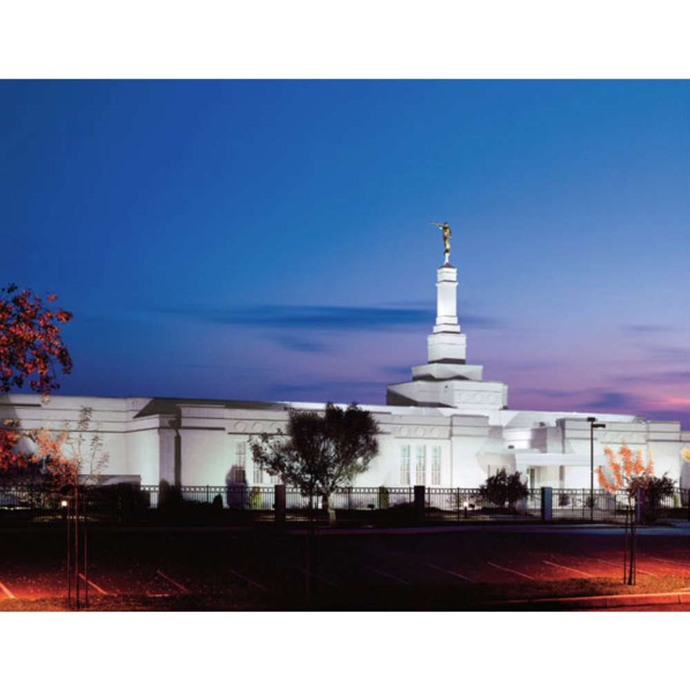 Fresno California Temple Print, , large image number 0