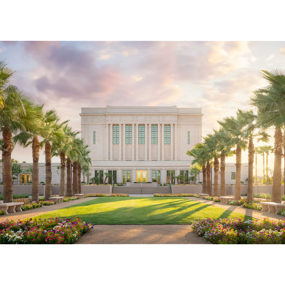Mesa Temple Oasis 5x7 Print	