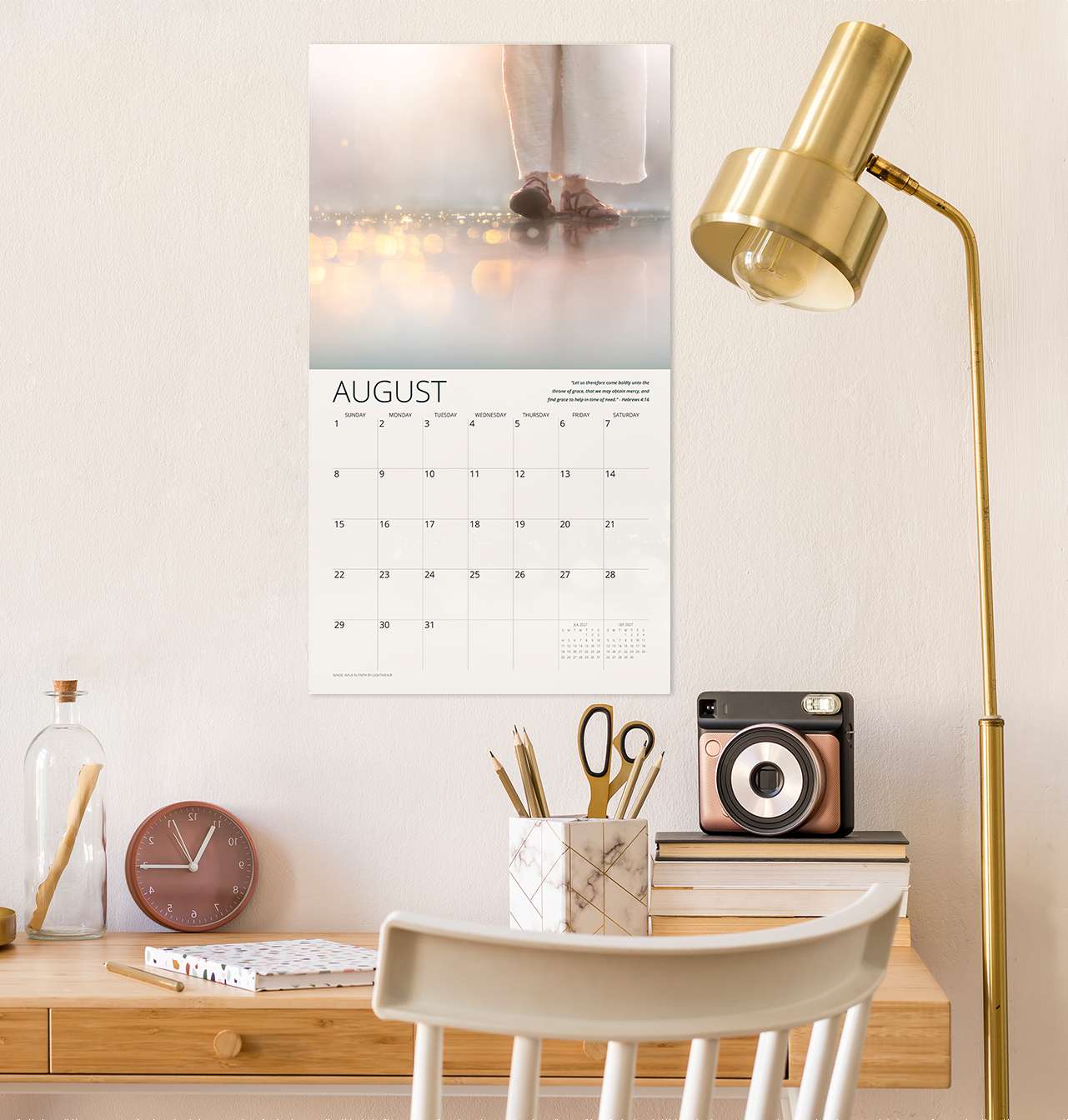 2027 Because He Lives Wall Calendar, , large image number 6