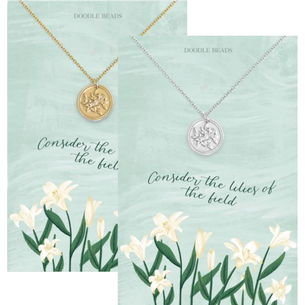 Consider the Lilies Necklace