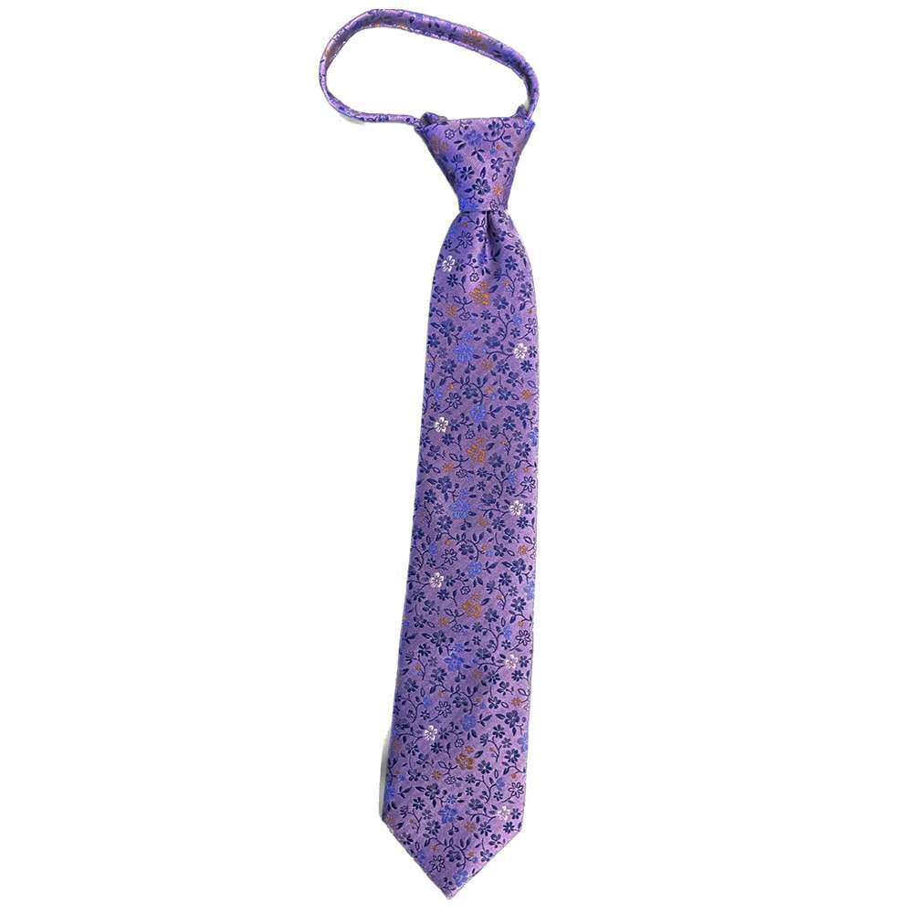 Boys Floral Necktie