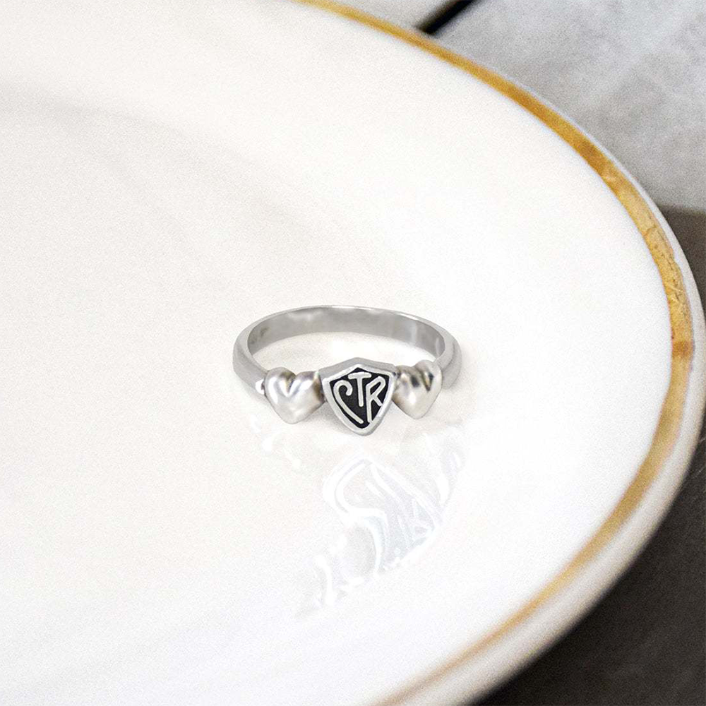 Satin Hearts CTR Ring, , large image number 2