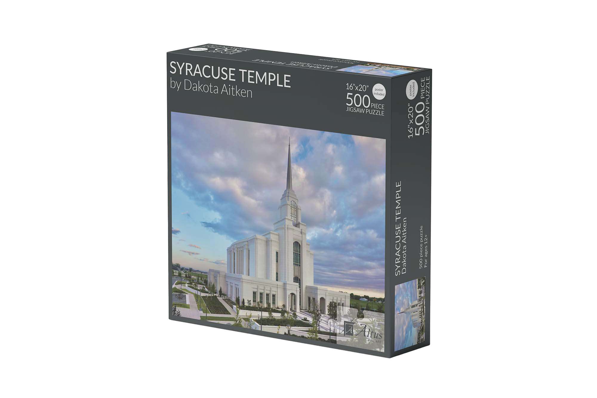Syracuse Utah Temple 500 Piece Puzzle, , large