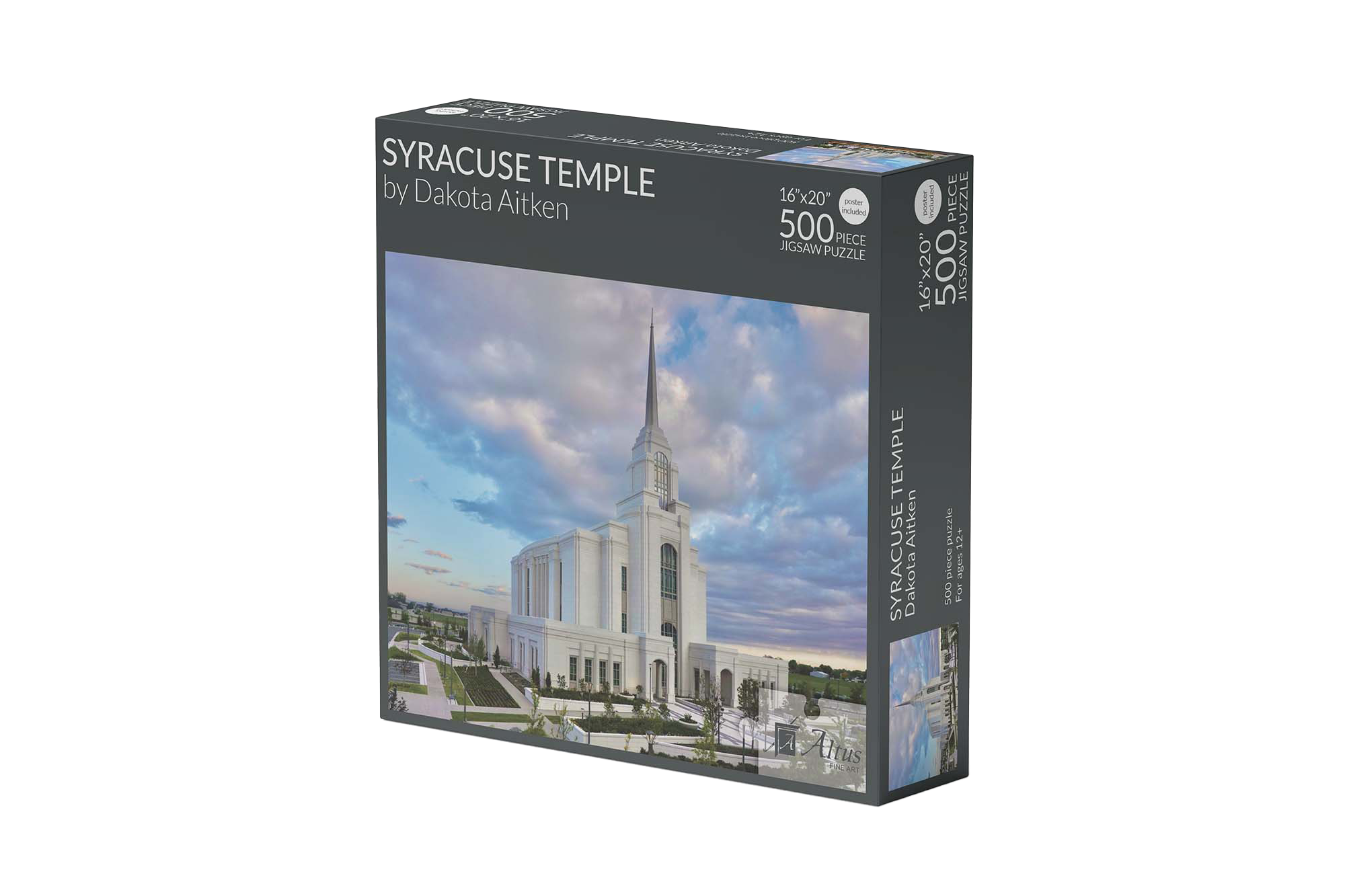 Syracuse Utah Temple 500 Piece Puzzle, , large