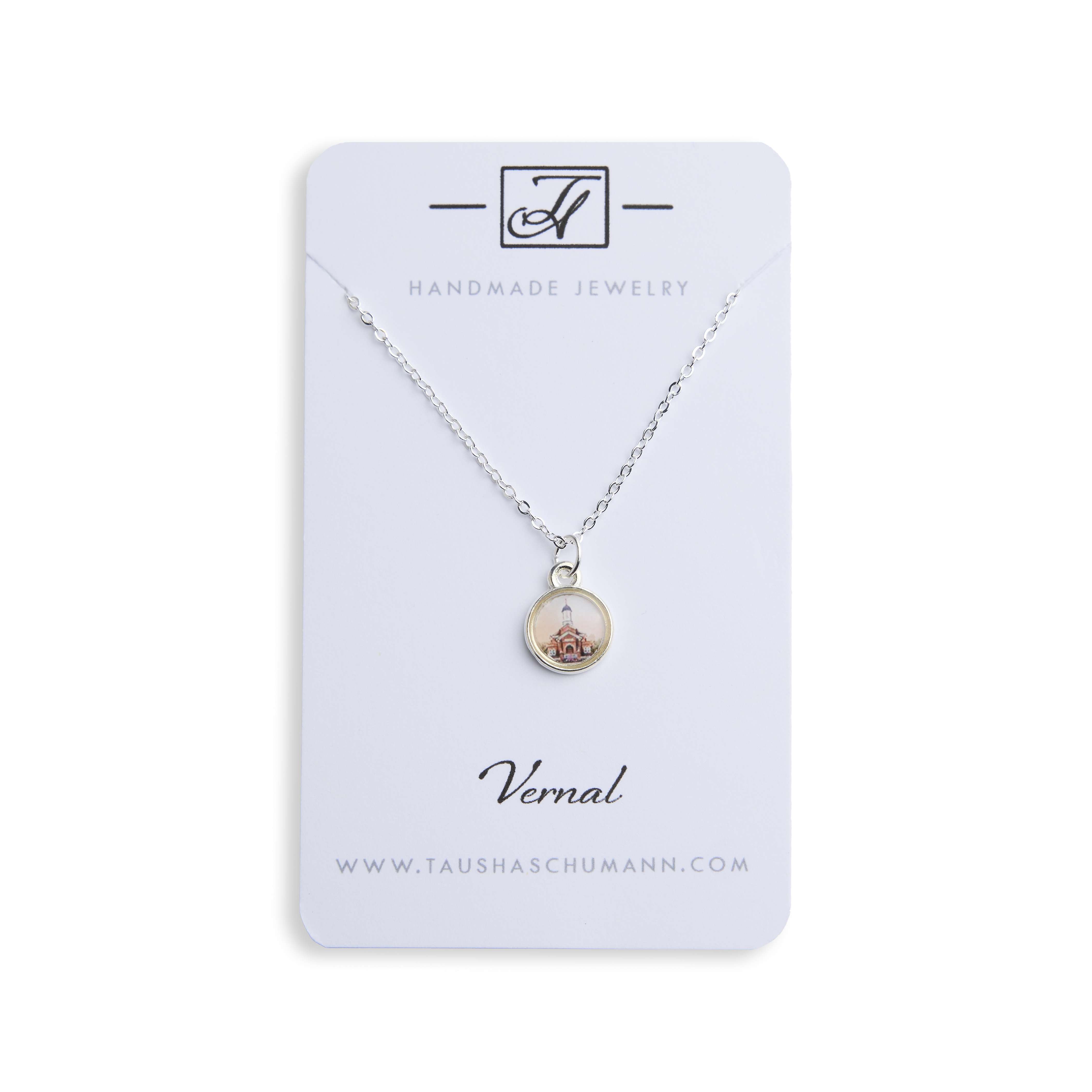 Vernal Utah Temple Necklace