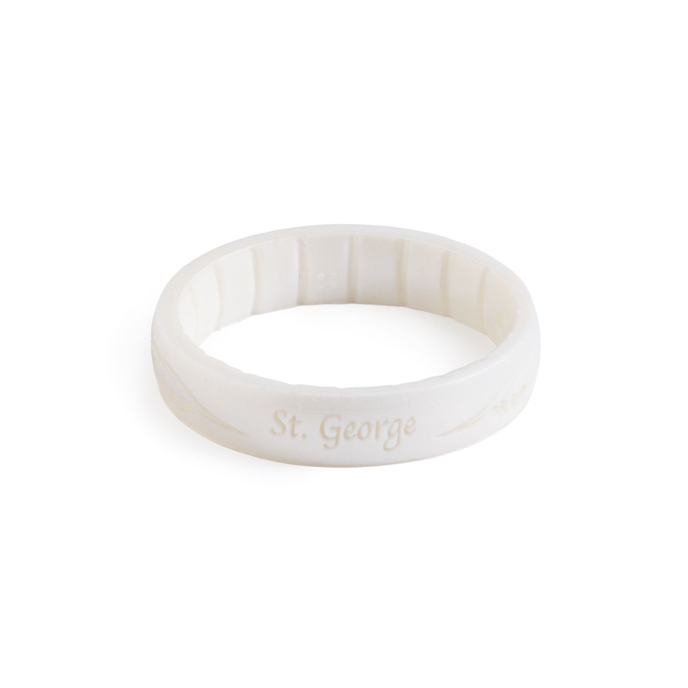 St George Temple Thin Silicone Ring, , large