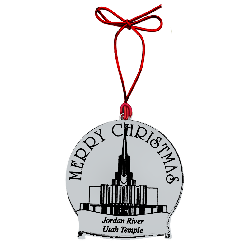 Jordan River Temple Ornament