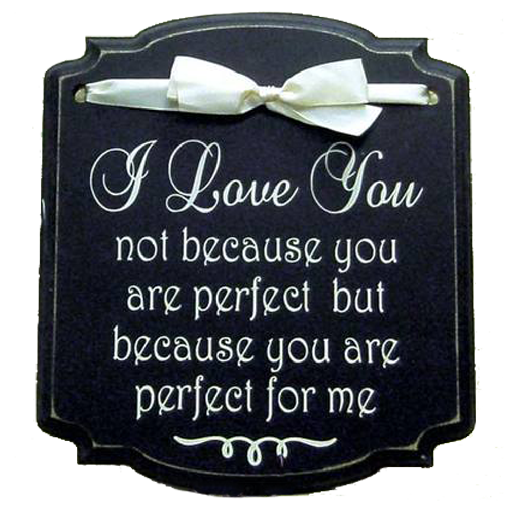 I Love You (9x10 Plaque)