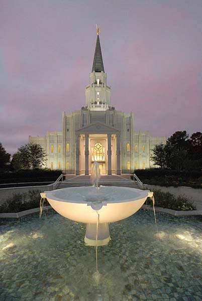 Houston Temple Color Photo Recommend Holder, , large image number 1