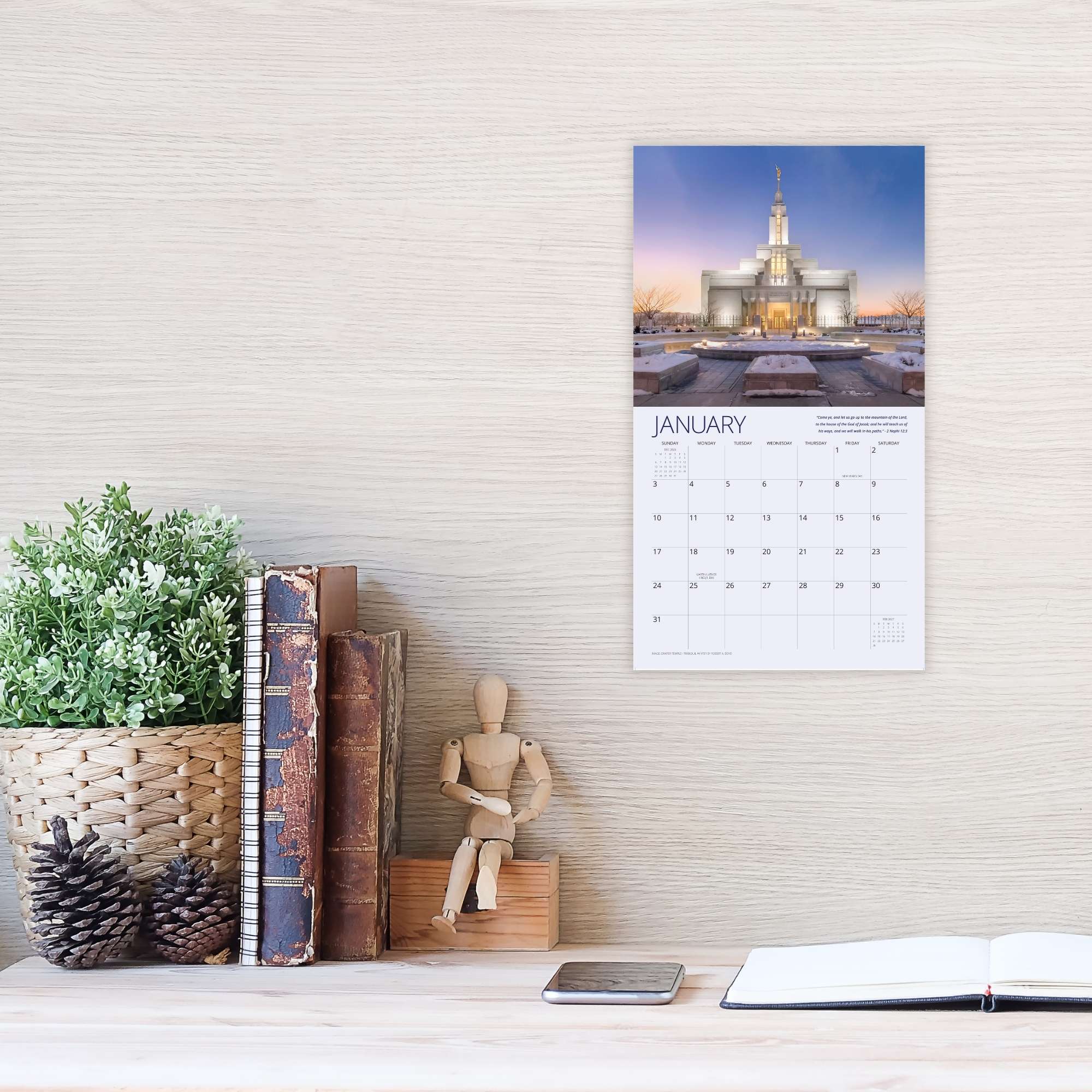 2027 Fire of the Covenant Wall Calendar (Large), , large image number 7