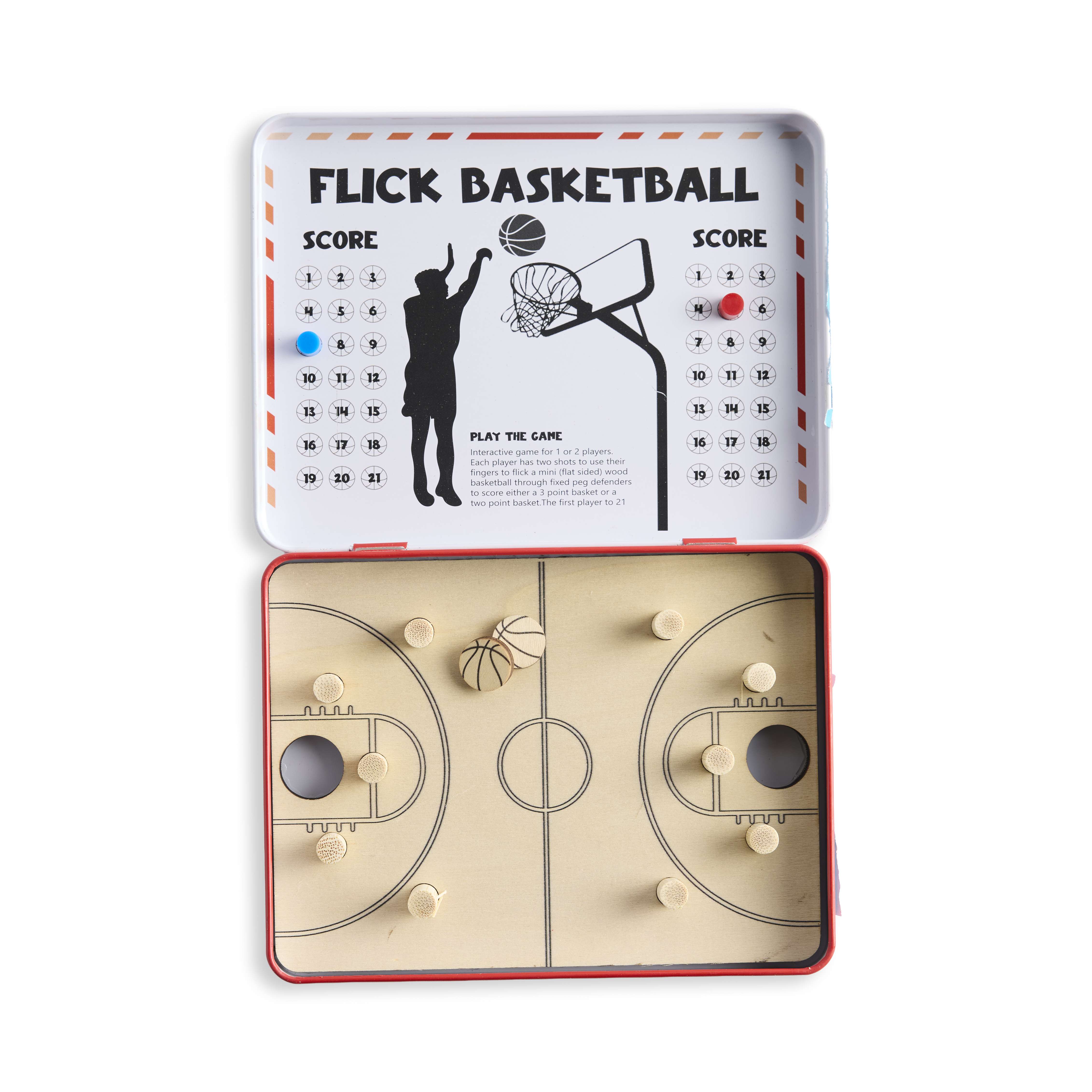 Flick Basketball Travel Game, , large