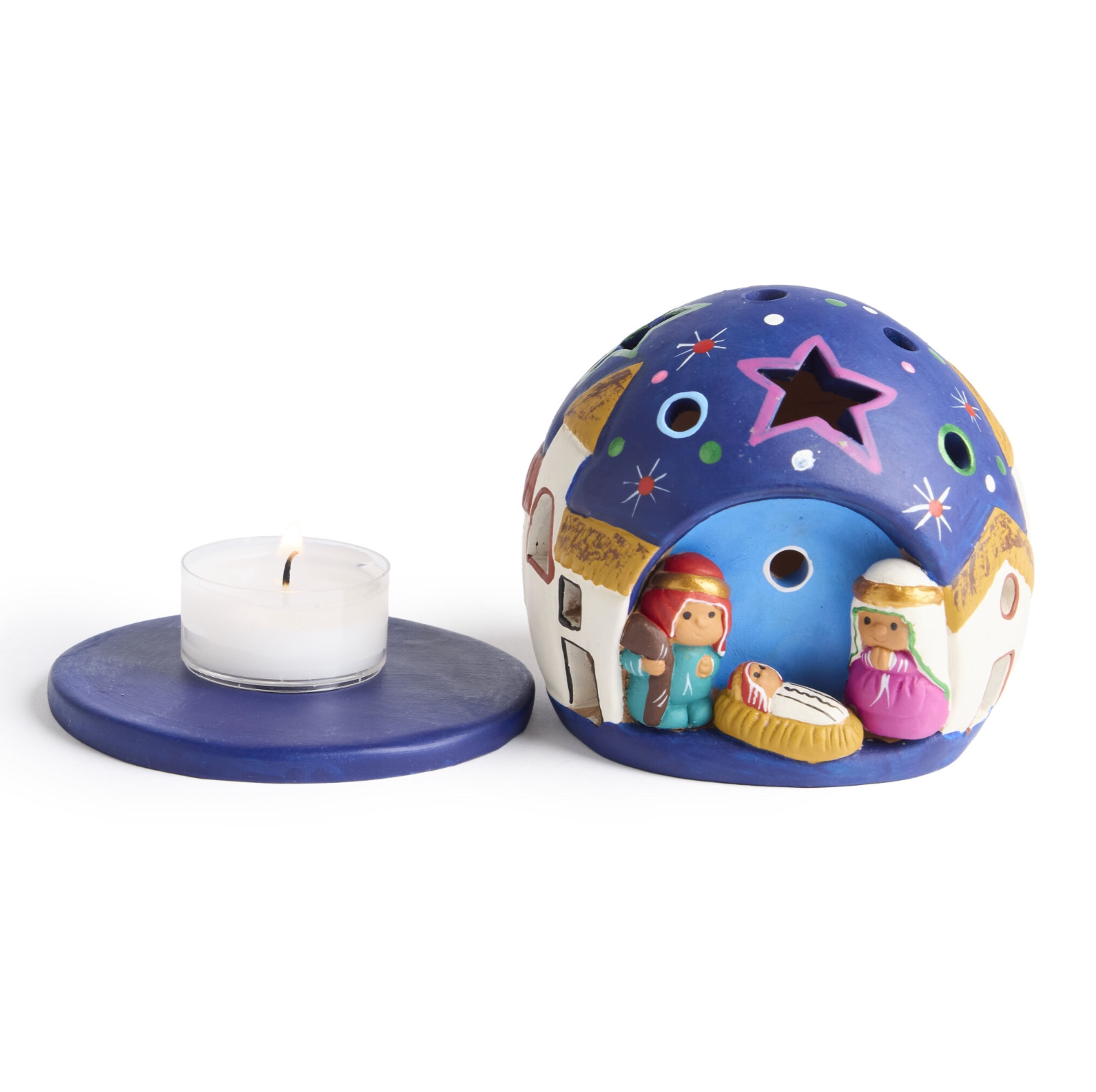 Peru Round House Nativity, , large image number 3