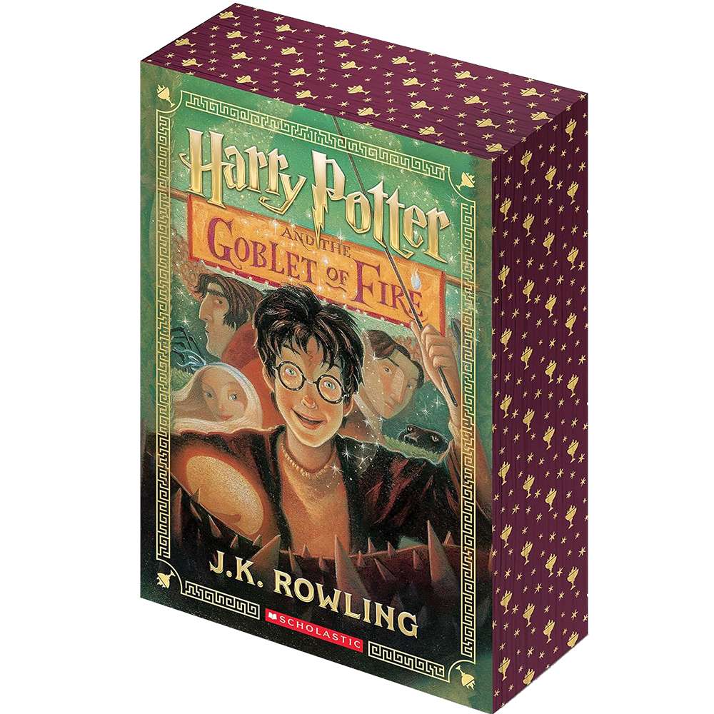 Harry Potter and the Goblet of Fire (Stenciled Edges) (Harry Potter, Book 4), , large