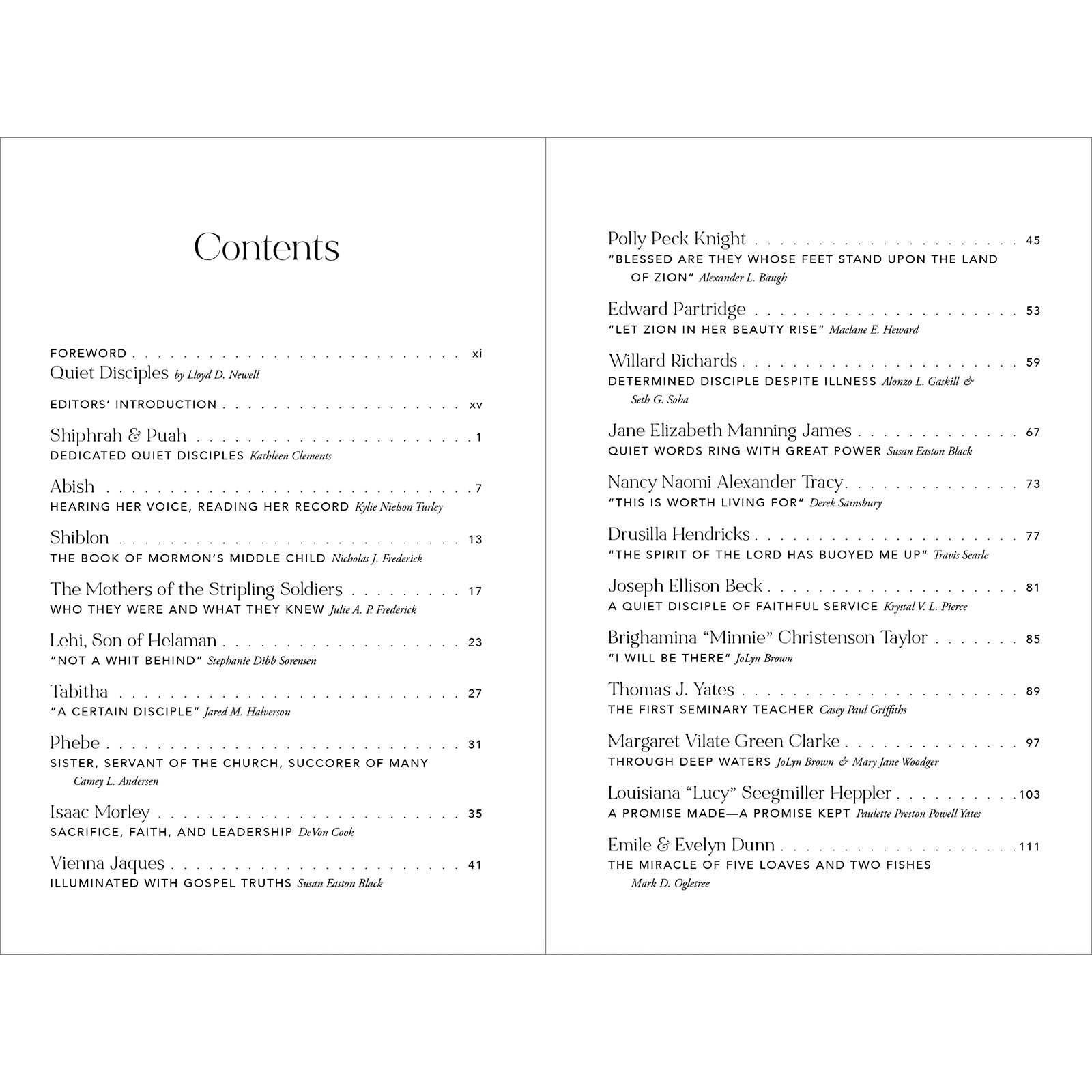 Quiet Disciples, , large