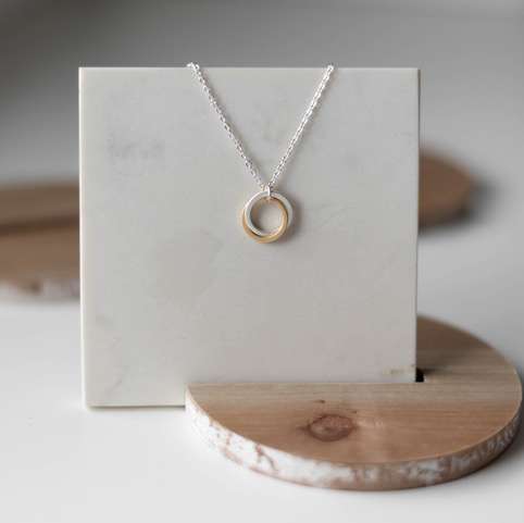 Life Is Better with Friends Necklace, , large