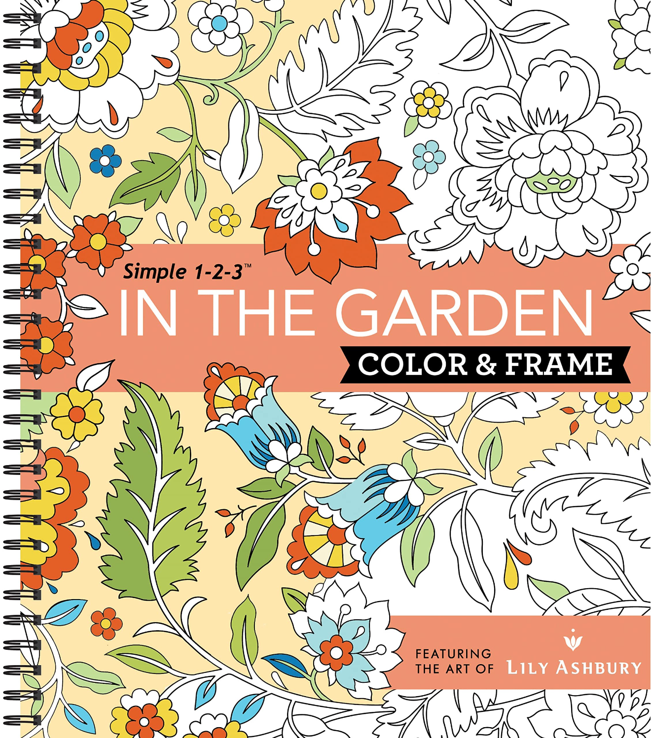 In the Garden Adult Coloring Book, , large image number 0