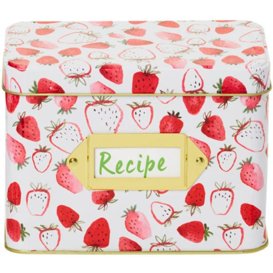 Strawberry Fields Recipe Box