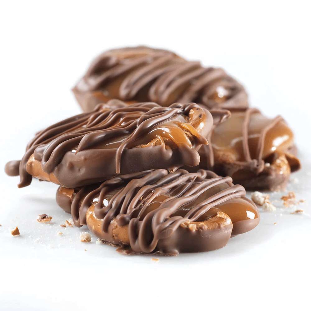 Caramel Pretzel Cluster, , large