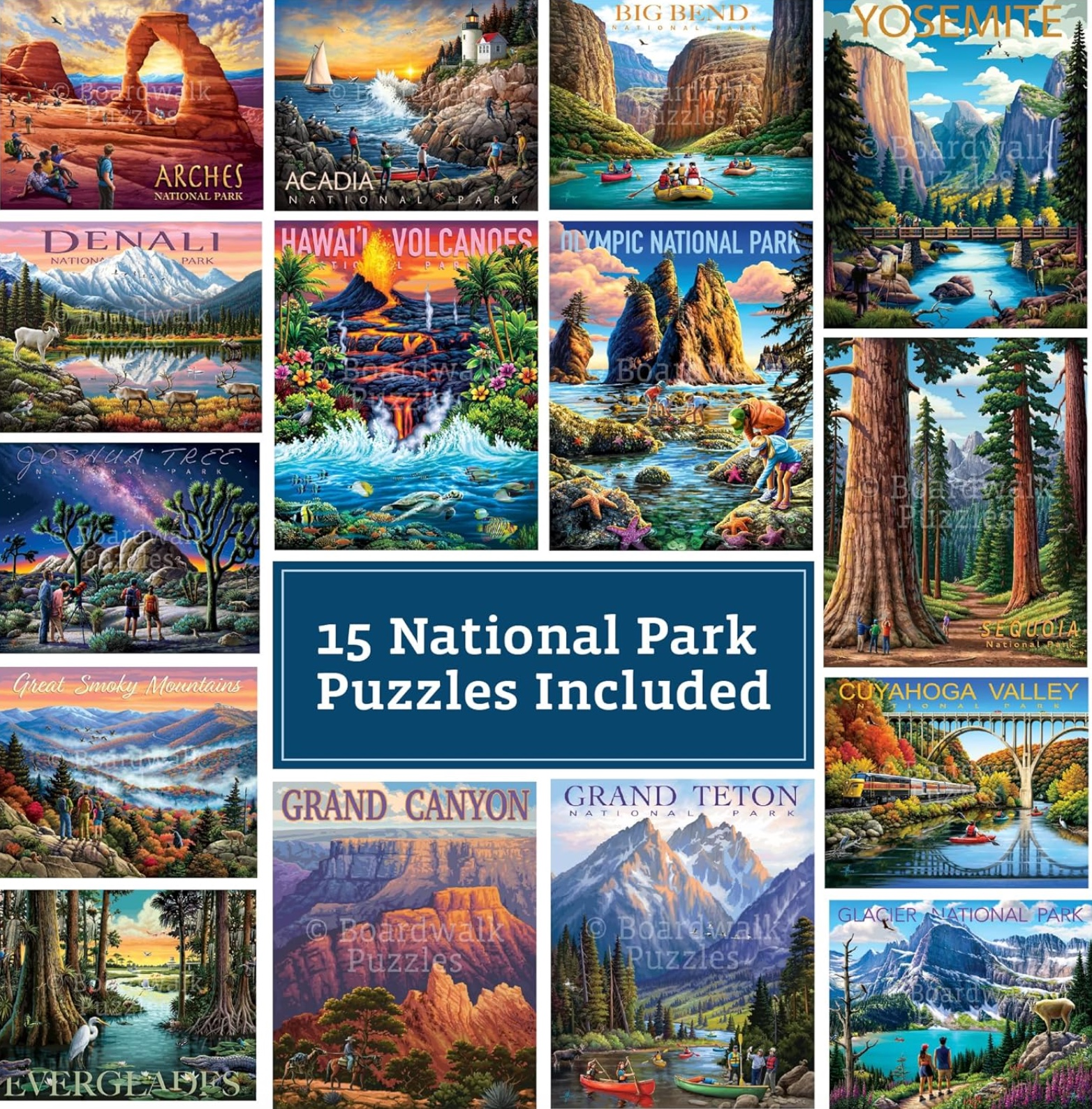 National Parks Puzzle Advent Calendar, Vol. 1, , large image number 2