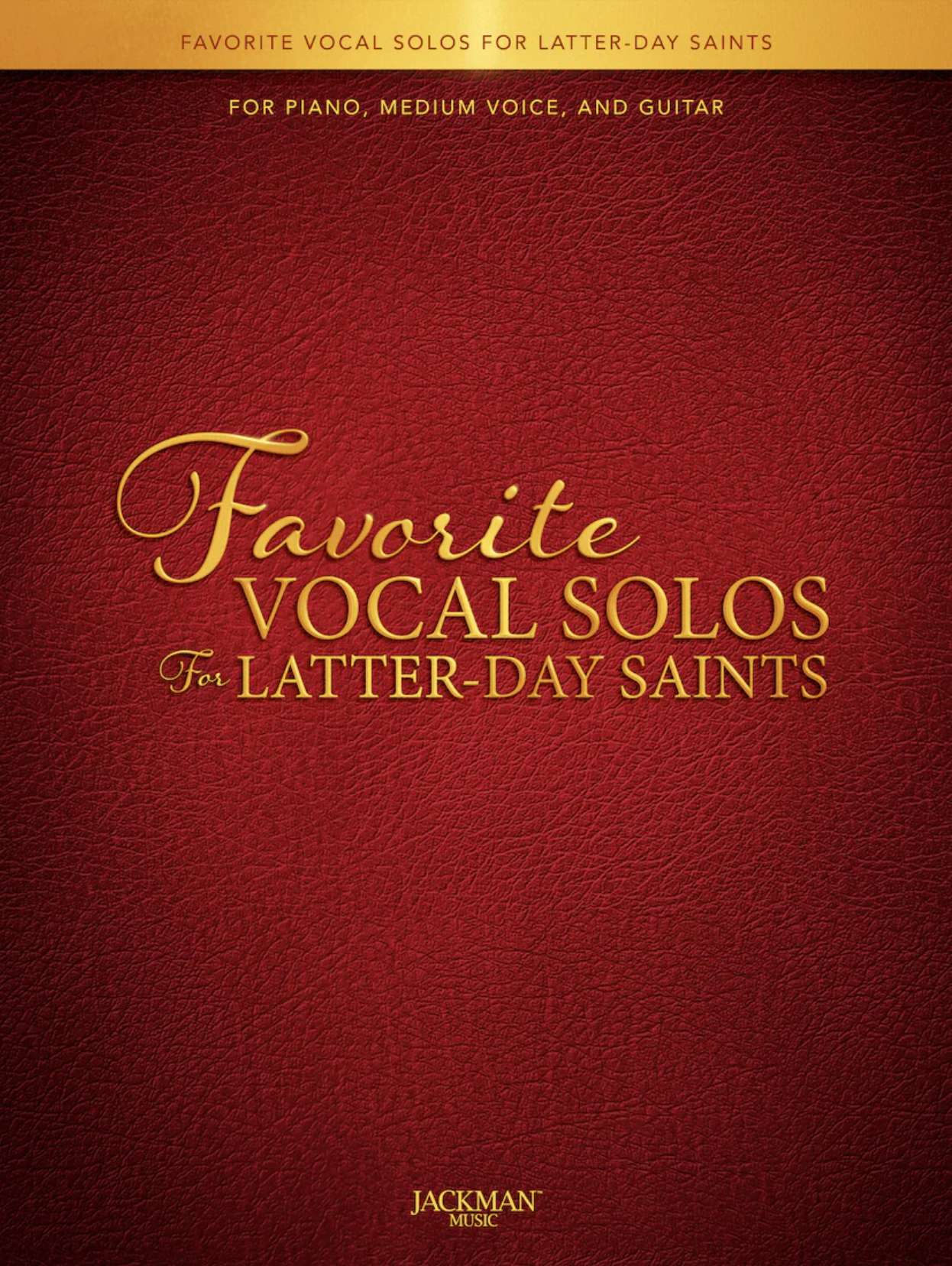 Favorite Vocal Solos for Latter-day Saints Songbook
