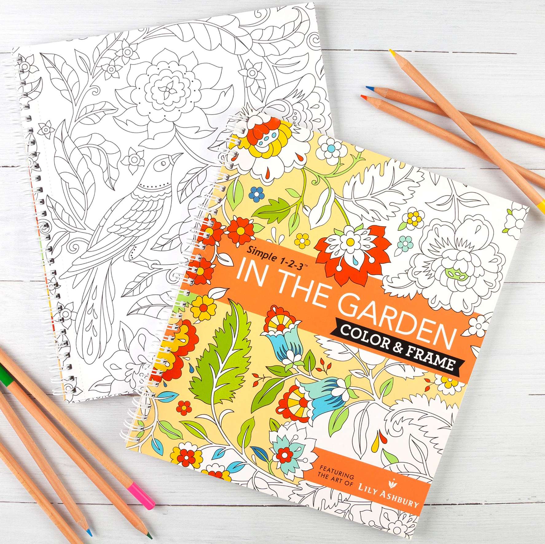 In the Garden Adult Coloring Book, , large