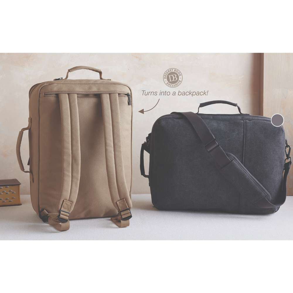 Spencer Canvas Temple Bag, , large image number 10