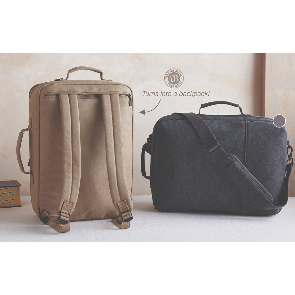 Spencer Canvas Temple Bag, , large image number 10