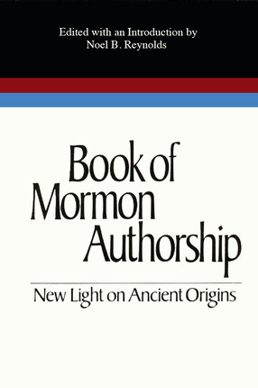 Book of Mormon Authorship, , large image number 0