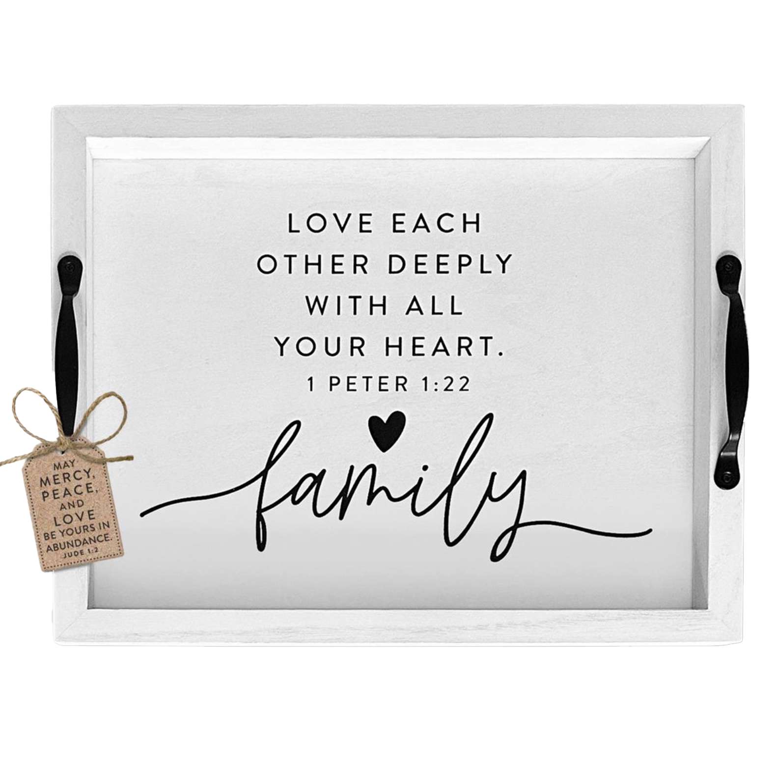 Family Wood Tray