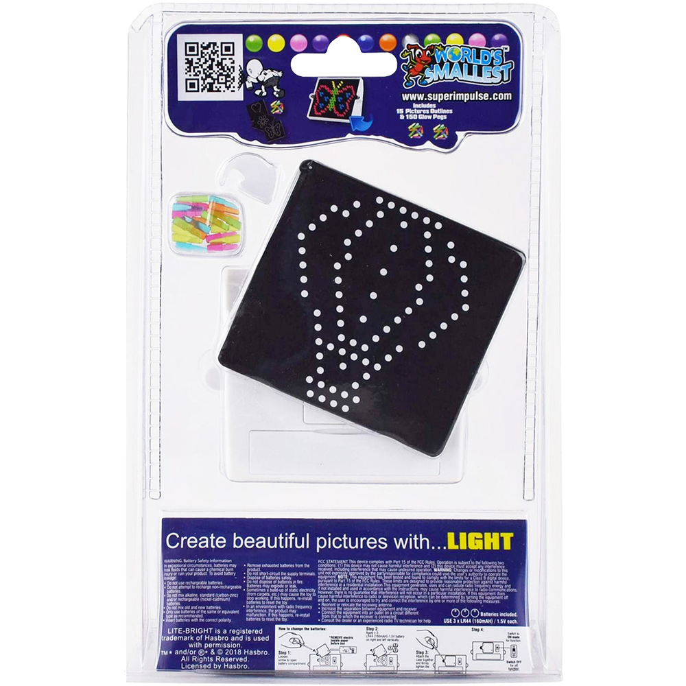 'World's Smallest' Lite Brite, , large