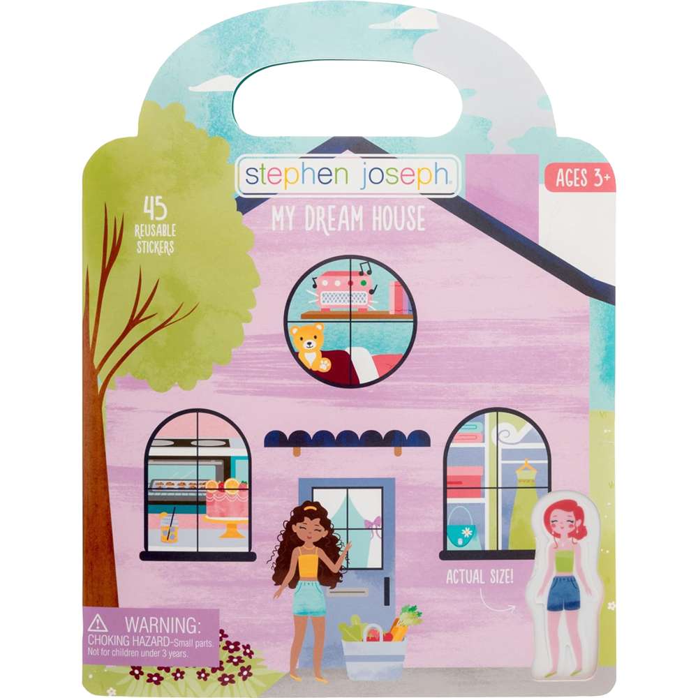 My Dream House Reusable Sticker Book
