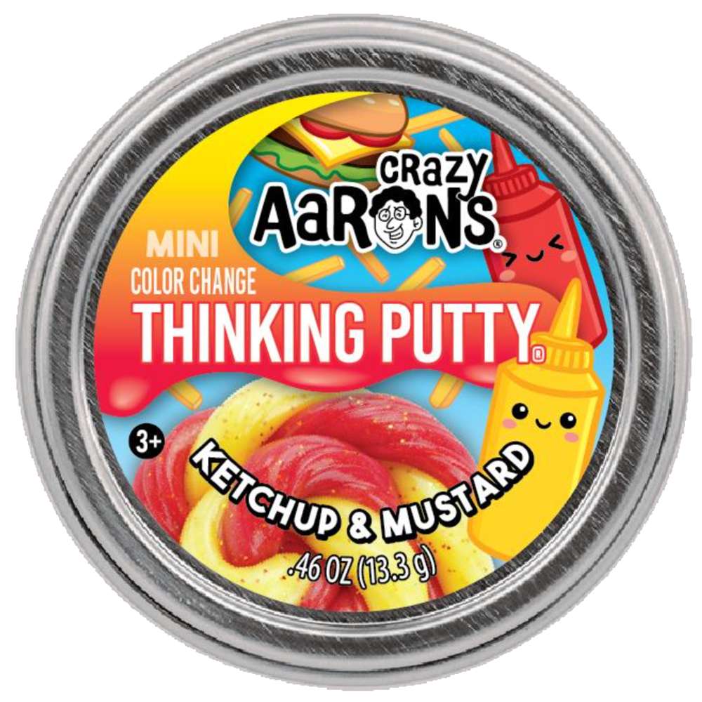 Ketchup & Mustard Mini Thinking Putty