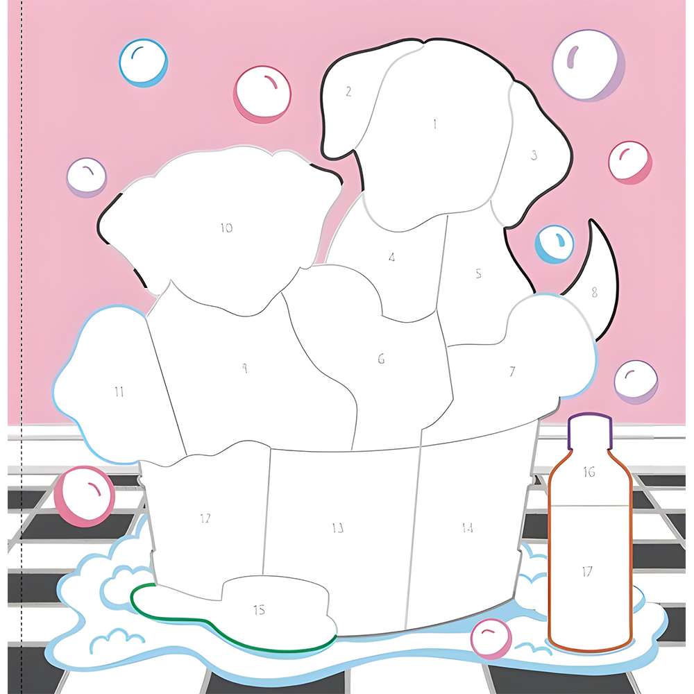 My First Color-by-Sticker Book Pets, , large image number 2