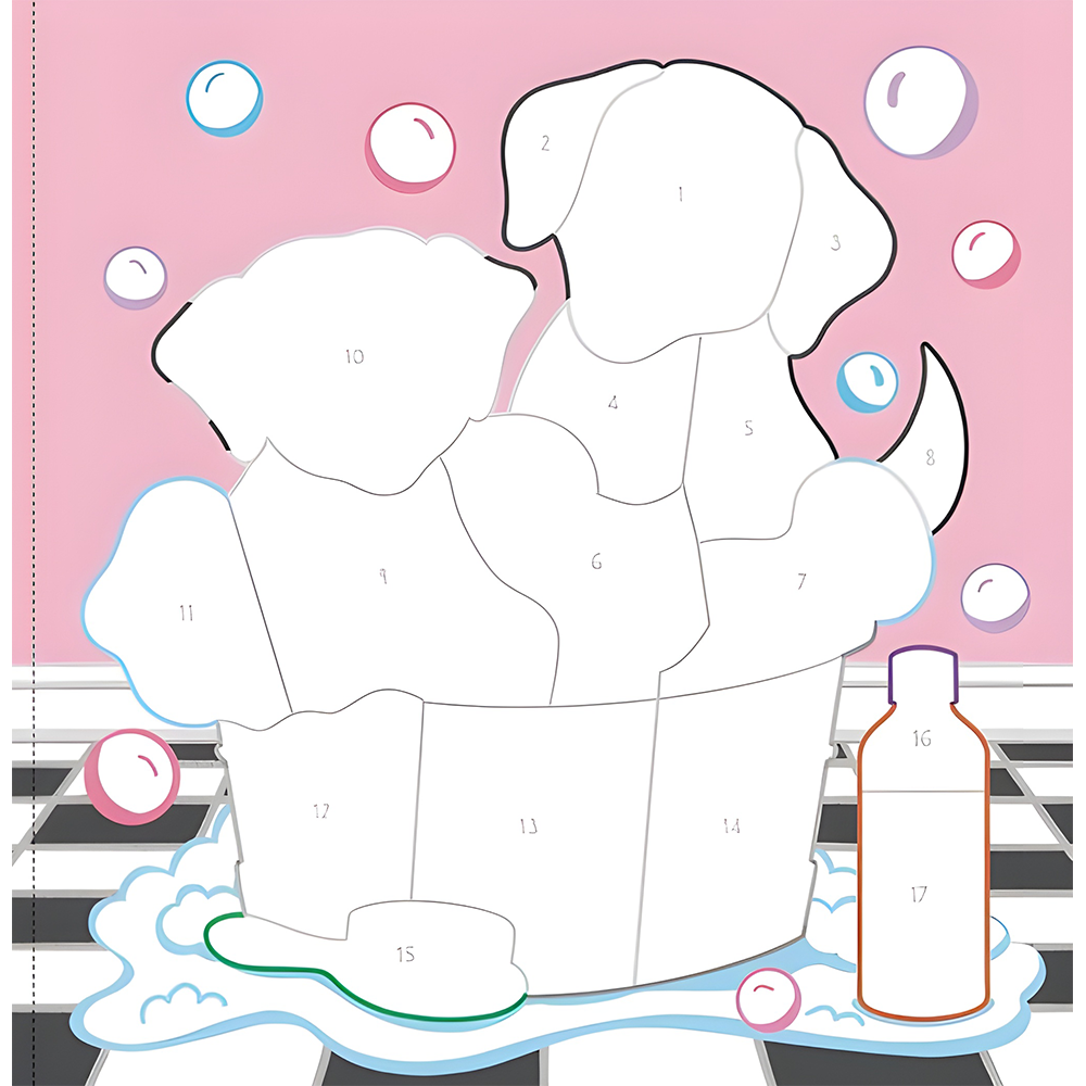 My First Color-by-Sticker Book Pets, , large image number 2