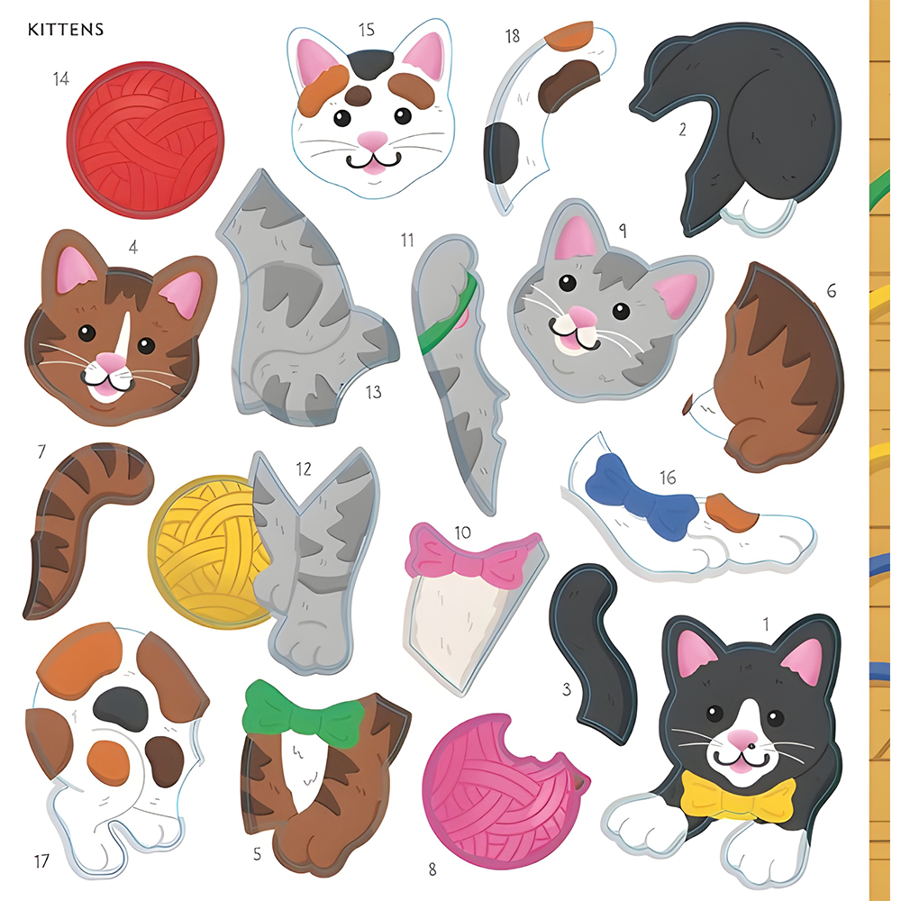 My First Color-by-Sticker Book Pets, , large image number 3
